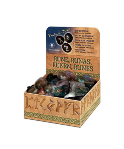 Rune heliotrop kutija set kristalnih runa heliotrop