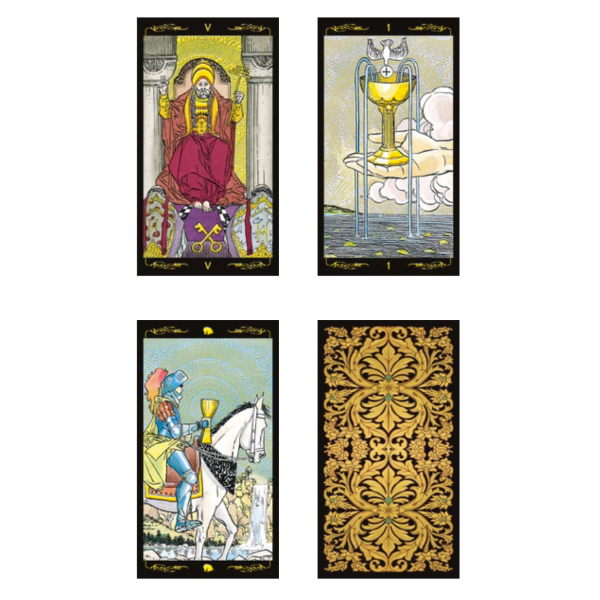 Golden Universal Tarot (Rider Waite)
