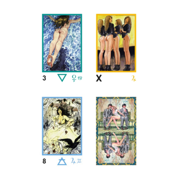 Manara Erotic Tarot mini