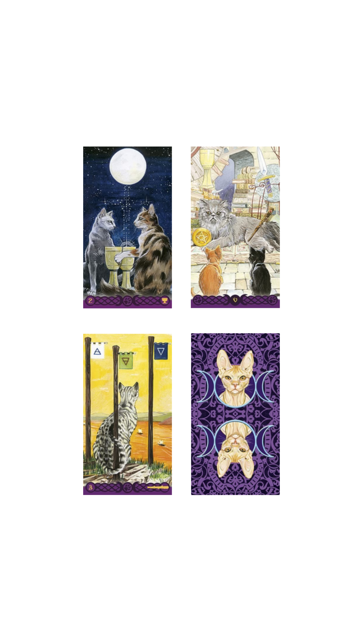 Pagan Cats Tarot mini