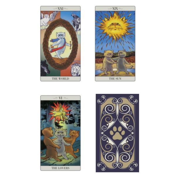 The way Jodorowsky explained Tarot to his Cat - Tarot set