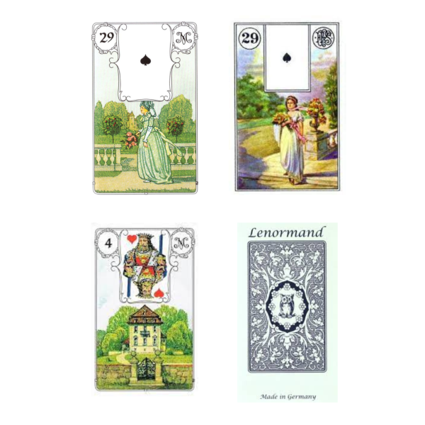 J.M.C. Mlle Lenormand blue owl