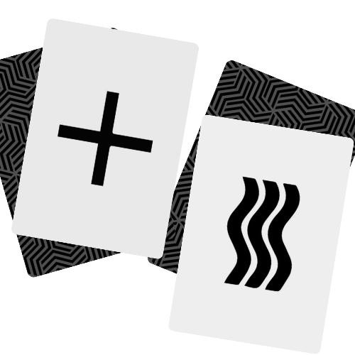 Alternative view of Zener Cards
