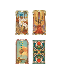 Egyptian Art Noveau tarot