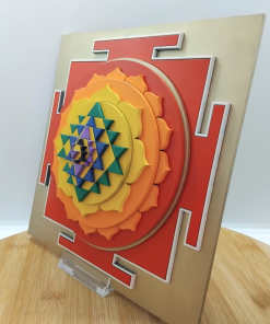 Alternative view of Yantra Tripurasundari