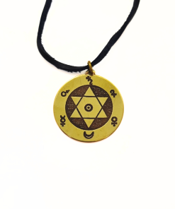 Amulet - Heksagram i 7 planeta