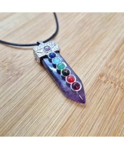 Ametist - privjesak 7 Chakras