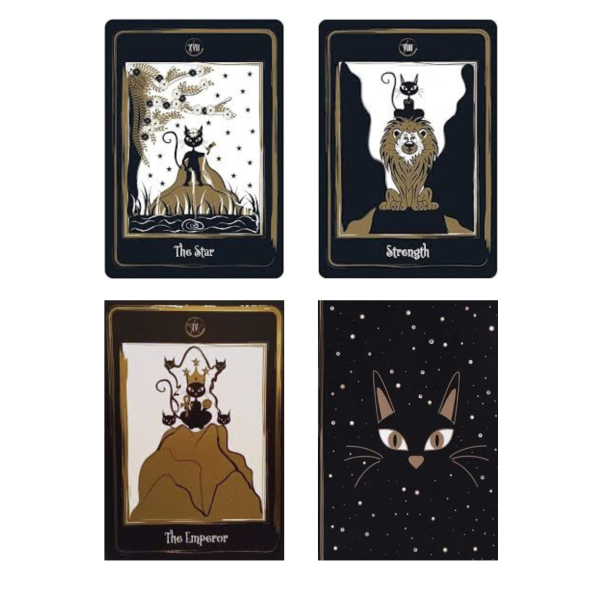 Golden Black Cat Tarot - set