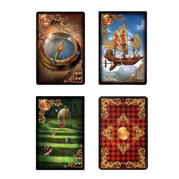 Gilded Reverie Lenormand Cards
