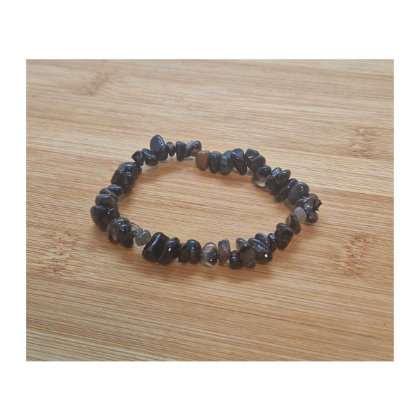 Oniks crni - narukvica "chips"