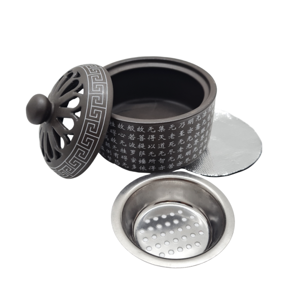 Alternative view of Tamjanica - smeđa sa srebrnim slovima