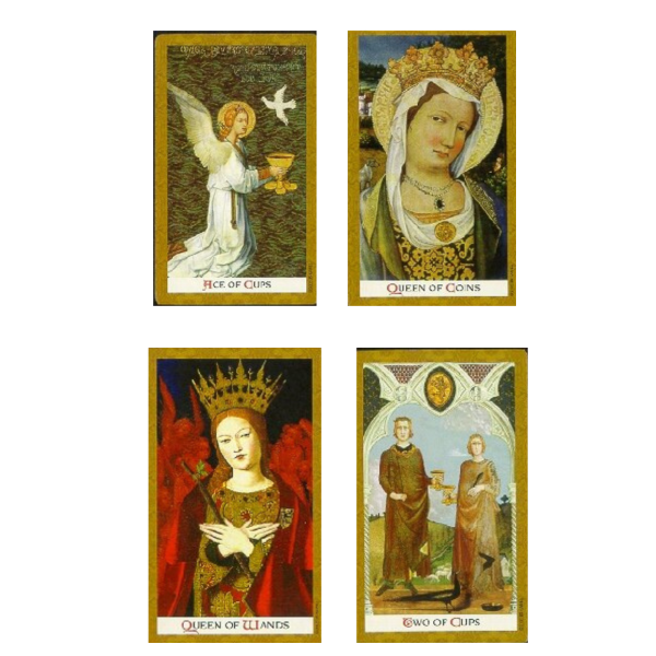Golden tarot