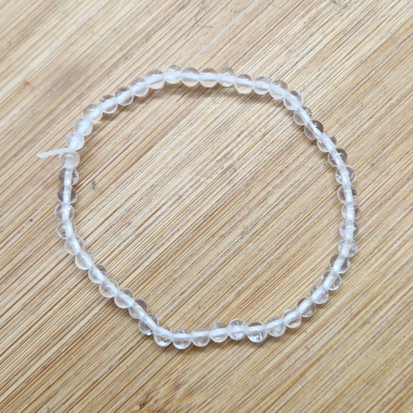 Gorski kristal - narukvica kuglice 4 mm