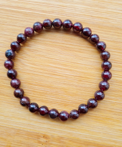 Granat – narukvica kuglice 6 mm - Slika 2