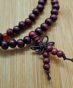 Alternative view of Japa Mala sandalovina 6mm crvena