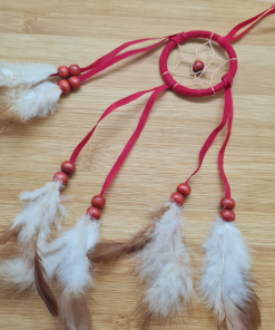Dream catcher 5cm - crveni