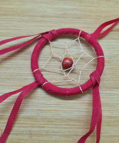 Alternative view of Dream catcher 5cm - crveni