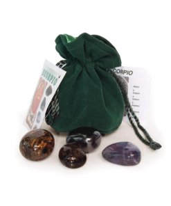 Crystal talisman set kristala Škorpion set kristala