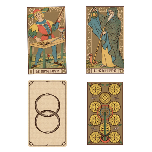 Alternative view of Symbolic tarot of Wirth mini