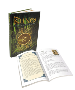 Unutrašnjost knjige Runes priručnik za rad s runama