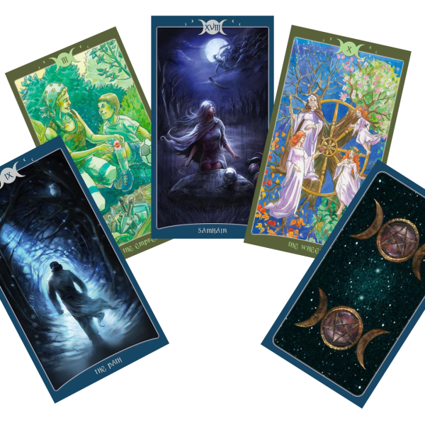 he book of shadows tarot set detalji karata