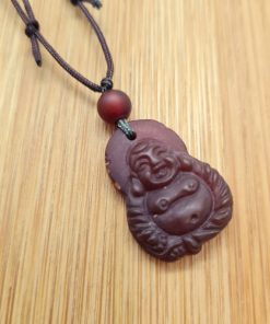 Karneol - privjesak na vezici Buddha mali detalj