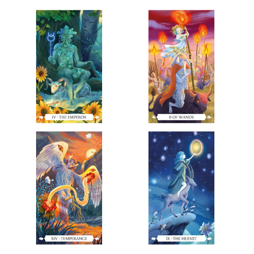 Under the oak tree tarot detalji