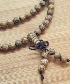 Japa Mala drvena šarena 6mm detalji