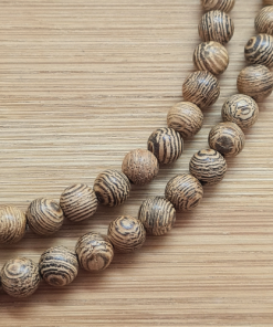 Japa Mala drvena šarena 6mm kuglice