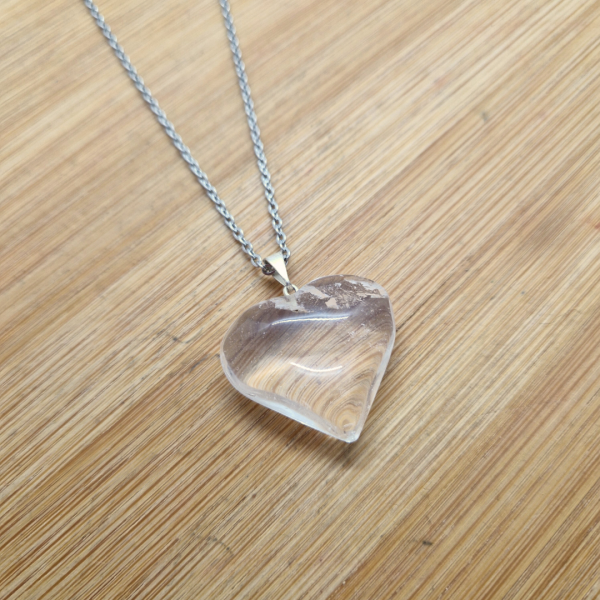 Gorski kristal privjesak Srce