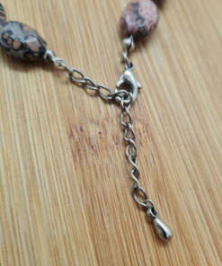 Jaspis leopard - ogrlica - Slika 3