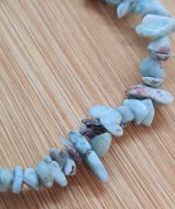 Larimar - narukvica chips detalj