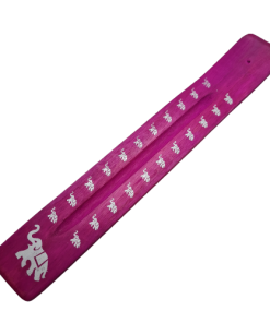 Stalak za mirisne štapiće Slon - magenta