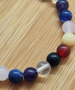 Alternative view of 7 Chakras - narukvica mix 8 mm