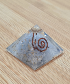 Alternative view of Orgonit piramida - Akvamarin 2,8 x 2,8 cm