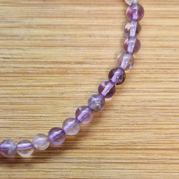 Cacoxenit (Super Sedam) – narukvica kuglice 4 mm