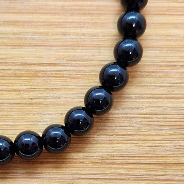 Oniks - narukvica kuglice 6 mm