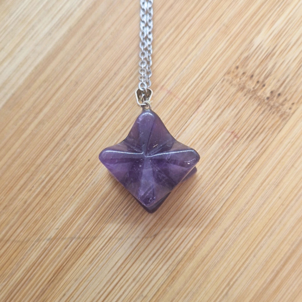 Ametist - privjesak Merkaba