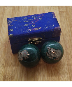 Kuglice za ruku – Slon zelene 4 cm