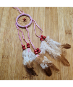 Dreamcatcher - roza 5 cm