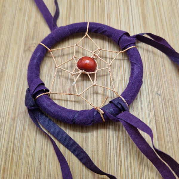 Dreamcatcher – ljubičasti 5 cm