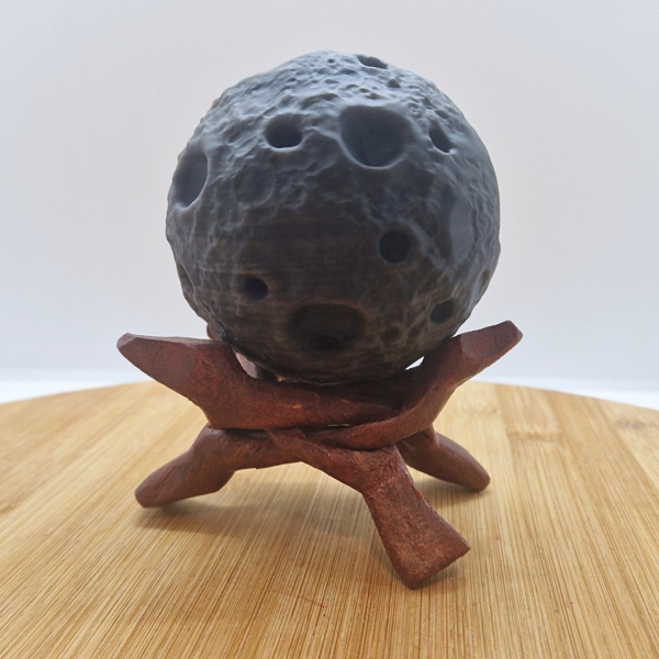 Opsidijan - kugla Moon 8 cm