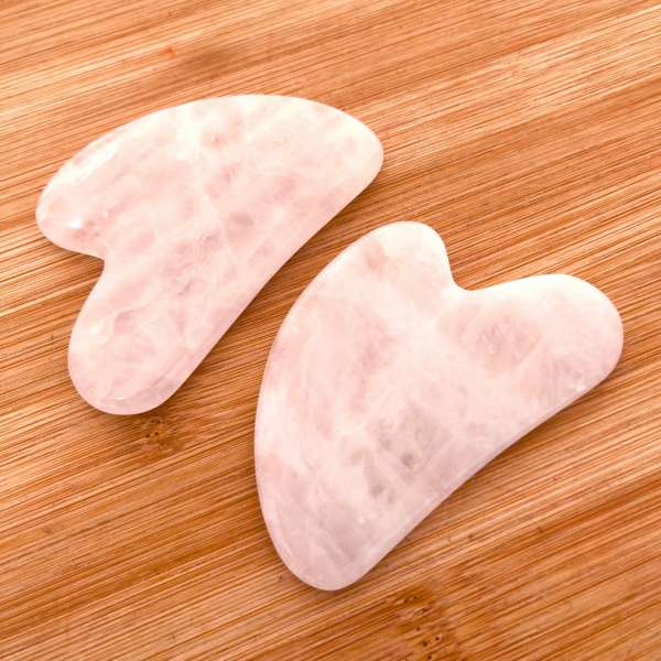 Ružičasti kvarc – Gua Sha Srce