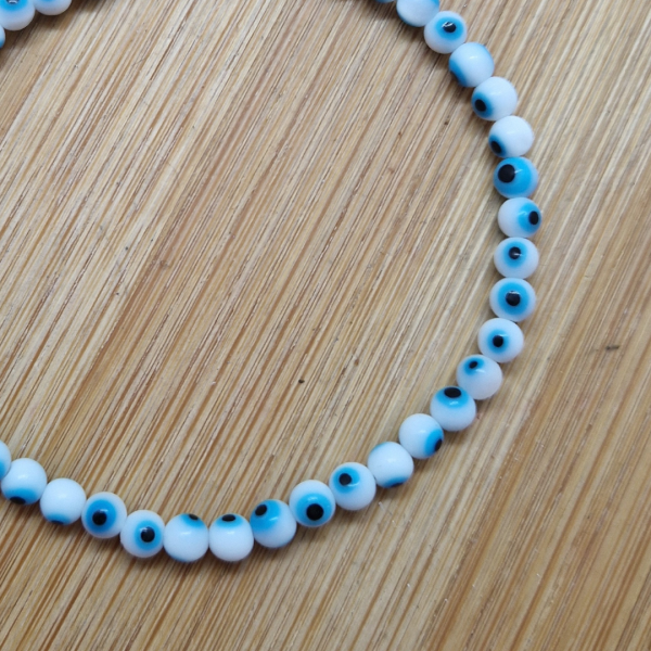 Narukvica Blue Evil Eye 4 mm 