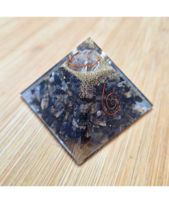Orgonit piramida – Mix 5,5 cm
