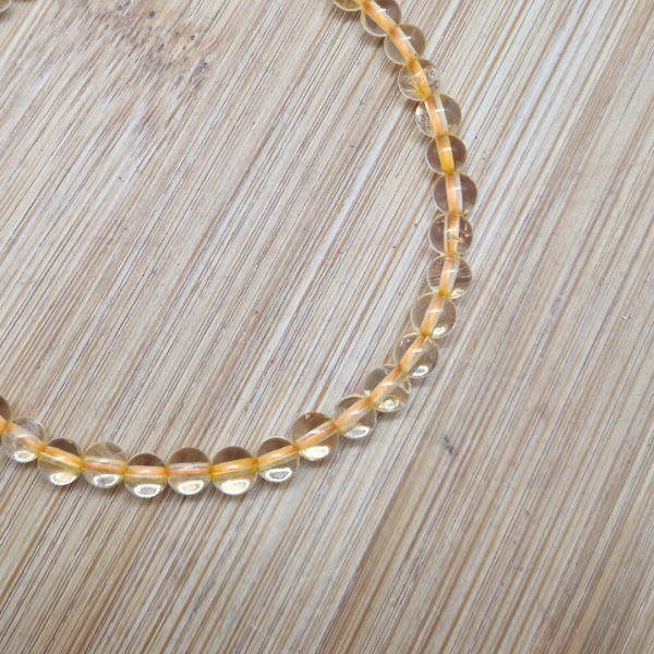 Citrin – narukvica 4 mm