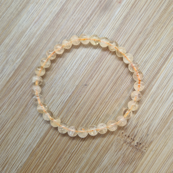 Citrin – narukvica 6 mm