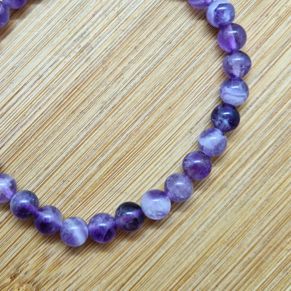 Ametist – narukvica 6 mm