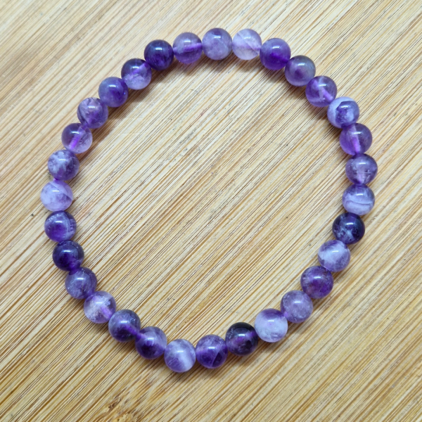 Ametist – narukvica 6 mm