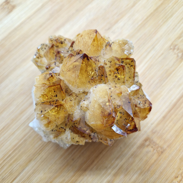 Citrin – neobrađeni grumen XXL (grijani)